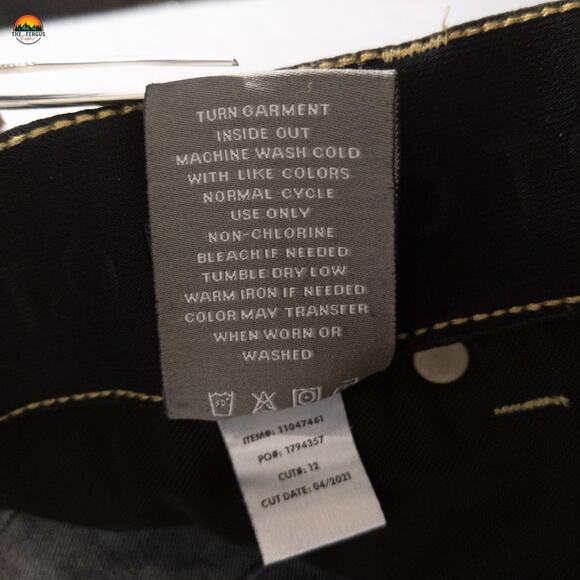 Torrid Bombshell Skinny Jeans Blue Distressed Fringe Denim Women's Plus Size 14S - Picture 13 of 13